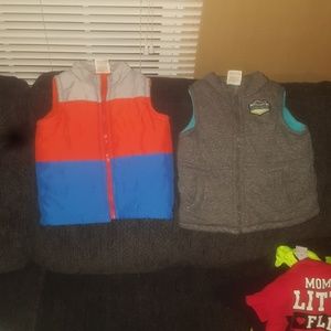 Boys 3T Zip Vest Lot